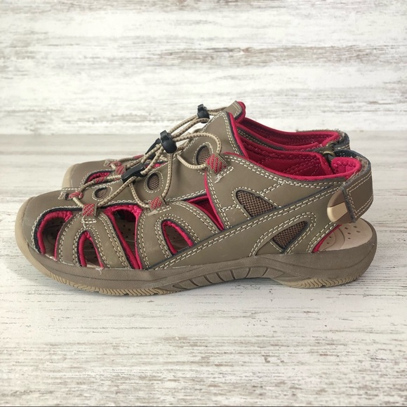 EDDIE BAUER Mary Leather Hiking Sandals 7 - Picture 5 of 12